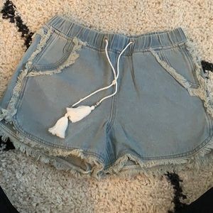 Jean shorts